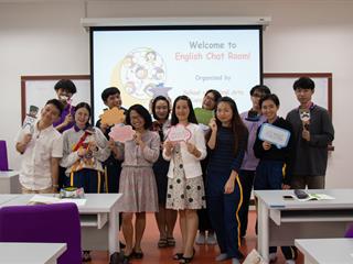 ศูนย์ภาษา คณะศิลปศาสตร์ ดำเนินโครงการ “อบรมภาษาอังกฤษ CHAT ROOM”
